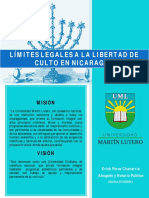 Límites Legales A La Libertad de Culto en Nicaragua