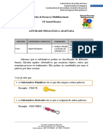 Língua Portuguesa - 6 Ano - Substantivo Primitivo, Derivado, Simples e Composto - Final