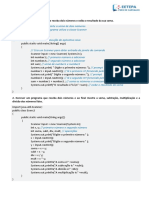 LPII - Atividades Práticas - Java Básico