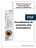 Procedimiento Actuacion Himenopteros 2012