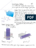 06-Section 12.6 Quadratic Surfaces University of Chickago