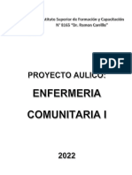 Proyecto Aulico Enfermeria Comunitaria I