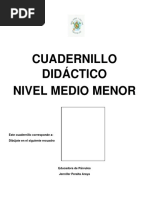 Cuadernillo Medio Menor 1