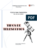 Tipos de Telescopios Moises Morales Rodriguez