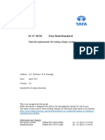 S1474001-General Requirements For Testing of Pipe Systems