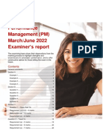 PM Examiner's Report March June 2022