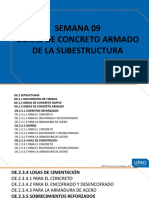 9.2 Obras de Concreto Armado de La Subestructura