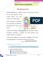 14 - Lectura - Mi Alpaca Kusiii