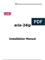 LG Aria 24ip Installation Manual