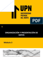 Módulo 3 - Tablas y Gráficos Estadísticos para Variables Cuantitativas