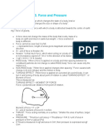 Selina Concise Physics Solutions Class 8 Chapter 3 Force and Pressure