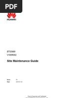 BTS3900 Site Maintenance Guide (V100R002 - 04)