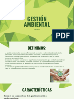 Gestión Ambiental