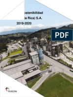 Informe Sostenibilidad Holcim CR 2020