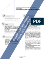 TJ To Tecnico Judiciario 2 Simulado Pos Edital Apoio Judiciario e Administrativo Folha de Respostas