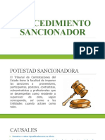 Procedimiento Sancionador