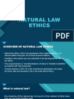 Natural Law Ethics