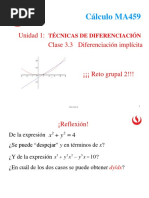 1.9 Diferenciación Implcita