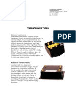 Transformer Types: Potential Transformers