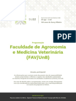 Faculdade de Agronomia E Medicina Veterinária (Fav/Unb) : Programação