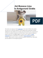 PDF Croche Boneca Lina Receita de Amigurumi Gratis