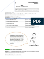 Semana 1 - Tarea - Practica El Parafraseo