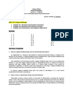 Answer Sheets - General Biology 2 - Q 4 - Textbook - Pages 330-397 - Jan Lloyd D. Gabrido - STEM 12 Mantiris