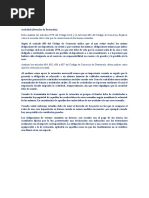 Derecho de Retencion - Mercantil