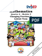 G4 Q2 Module 5 Changing Fraction To Lowest Term