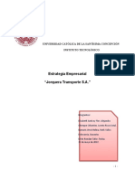 #Estrategia Empresarial Transporte Jorquera. Terminado