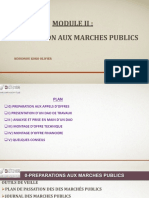 2-Cci - Module Ii Preparation Aux Marches Publics