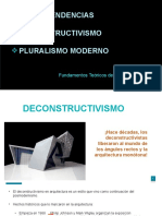 Deconstructivismo y Pluralismo Moderno