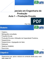 Aula 01 - Produção Enxuta