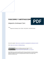 Alejandro Andreassi Cieri (2020) - FASCISMO Y ANTIFASCISMO