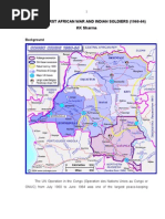 Congo - First African War and Indian Soldiers (1960-64)