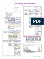 STRATCOST Quiz 2 Reviewer by Diamla, Foronda, Gan