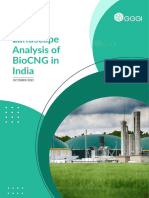 Landscape Report of BioCNG in India GGGI 1