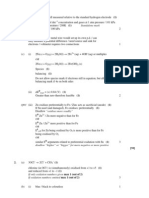 Chem Unit 5 Quantitative Answers