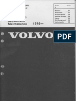 Volvo 240 Electrical System Instruments Excl Scematics