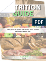 Nutrition Guide by Calisthenics Family