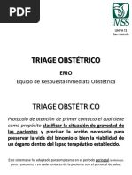 Triage Obstétrico - Codigo Rojo