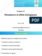 Chapitre III Récepteurs Et Effets Biologiques