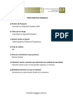 Plan de Estudios - Seguridad - Ciudadana (2008)