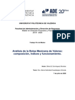 Domínguez - Análisis de La Bolsa de Valores de México - Composición, Índices y Funcionamiento