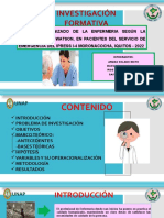 Investigacion Formativa, Grupo 2