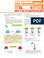 La Soluciones y Su Clasificación para Cuarto Grado de Secundaria