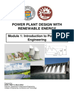 Power Plant Design With Renewable Energy