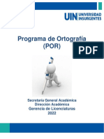 Programa de Ortografía (POR)