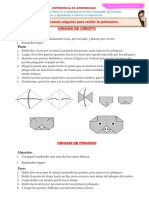 FICHA Elaboramos Origamis para Recibir La Primavera