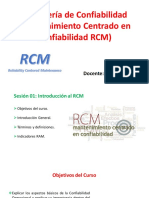 Sesión 01 Introducción Al RCM